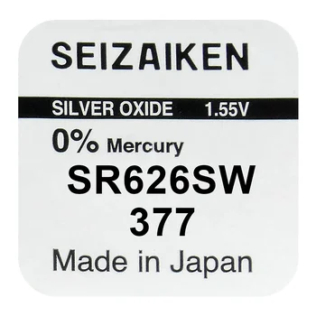 bateria srebrowa mini Seizaiken / SEIKO 377 / SR626SW / SR66