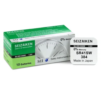 bateria srebrowa mini Seizaiken / SEIKO 384 / SR41SW /  SR41