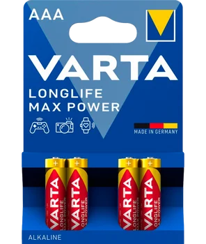 Baterie AAA / LR03 Varta Max Power 4703 (Max Tech) - 4 sztuki
