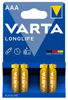 Baterie Varta Longlife LR6/AA 4106 (blister) - 4 sztuki Baterie Varta Longlife LR6/AA 4106 (blister) - 4 sztuki