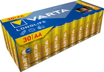 Baterie Varta Longlife LR6/AA 4106 (kartonik) - 30 sztuk
