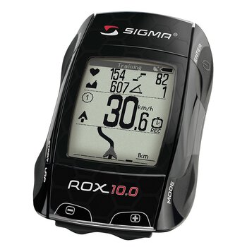 bezprzewodowy licznik - komputer rowerowy Sigma ROX 10.0 GPS BASIC czarny