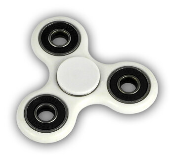 biały hand spinner / fidget spinner Get BEE