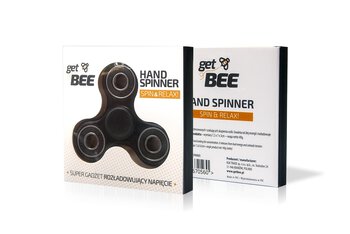czarny hand spinner / fidget spinner Get BEE