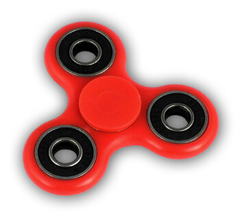 czerwony hand spinner / fidget spinner Get BEE