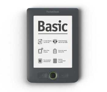 Czytnik e-Book PocketBook Basic New E-ink 6"