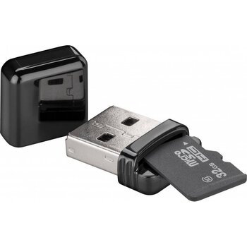 Czytnik kart USB 2.0 microSD / microSDHC / microSDXC Goobay 38656