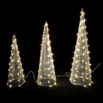 Dekoracja choinki modee 60,50,40cm WARM 200LED ML-C5004 Dekoracja choinki modee 60,50,40cm WARM 200LED ML-C5004