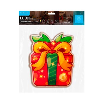 Dekoracja prezent BAT modee 15x19cm WARM 7LED ML-C4003 Dekoracja prezent BAT modee 15x19cm WARM 7LED ML-C4003