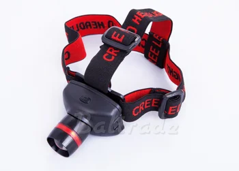 diodowa latarka czołowa Tiross TS-749 Cree Q3 3W z funkcją focus
