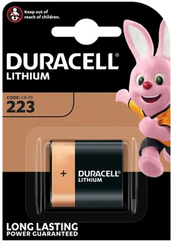 Duracell CRP2 / 223 / DL223 / EL223AP / CR-P2