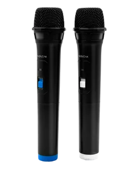 Dwa bezprzewodowe mikrofony SQUEAK VocalDuo 2,4GHz USB SQ1007
