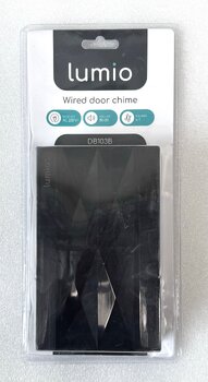 OUTLET Dzwonek przewodowy Lumio DB103B czarny