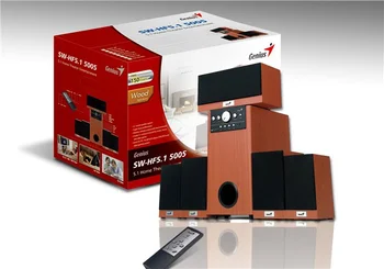 Głośniki Genius Home Theater SW-HF 5.1 wiśnia