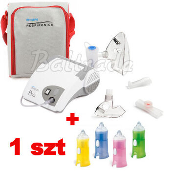 Inhalator PHILIPS PRO SOFT TOUCH + Rhino Clear