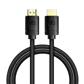 Kabel HDMI - HDMI 2.1, 8K 60Hz, 3D, HDR, 48Gbps Baseus High Definition Series WKGQ040001 0,5m