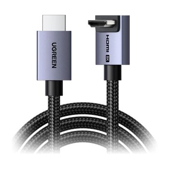 Kabel kątowy HDMI - HDMI 2.1, 8K 60Hz, HDR, 48Gbps Ugreen HD188 85169 2m