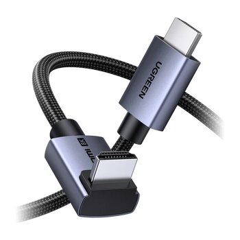 Kabel kątowy HDMI - HDMI 2.1, 8K 60Hz, HDR, 48Gbps Ugreen HD188 85242 3m