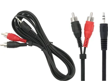 kabel mały jack 3,5mm - 2x RCA (cinch) 1,5m