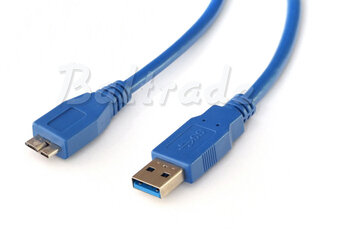 kabel micro USB 3.0 o długości 1,8m