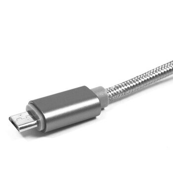 kabel micro USB eXtreme 120cm srebrny