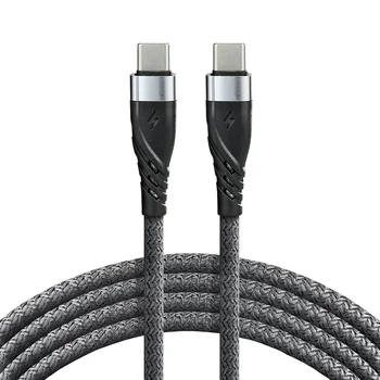 Kabel przewód USB-C PD 100cm everActive CBB-1PDG Power Delivery 2.0 z obsługą szybkiego ładowania 3A/20V 60W