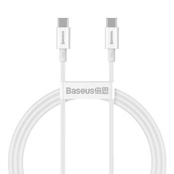 Kabel przewód USB-C PD 2.0 100cm Baseus Superior CATYS-B02 Quick Charge 3.0 5A z obsługą szybkiego ładowania 100W