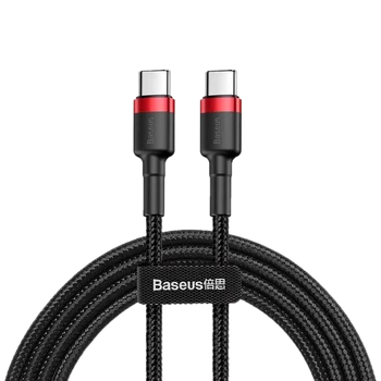 Kabel przewód USB-C PD 2.0 200cm Baseus Cafule CATKLF-H91 Quick Charge 3.0 3A z obsługą szybkiego ładowania 60W