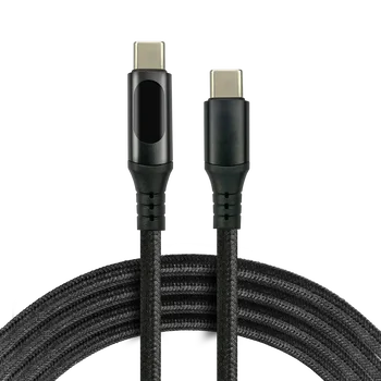 Kabel przewód USB-C PD LCD 300cm everActive CBB-3PDL Power Delivery 2.0 z obsługą szybkiego ładowania 2,25A/20V 45W