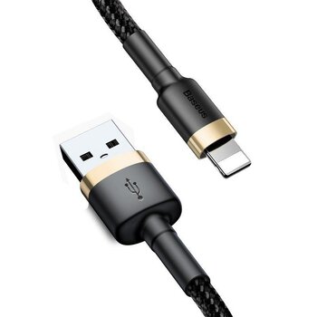 Kabel przewód USB - Lightning / iPhone 100cm Baseus Cafule CALKLF-BV1 z obsługą szybkiego ładowania 2.4A