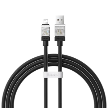 Kabel przewód USB - Lightning / iPhone 100cm Baseus CoolPlay CAKW000401 z obsługą szybkiego ładowania 2.4A