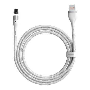 Kabel przewód USB - Lightning  magnetyczny 100cm Baseus Zinc CALXC-K02 do szybkiego ładowania 2.4A