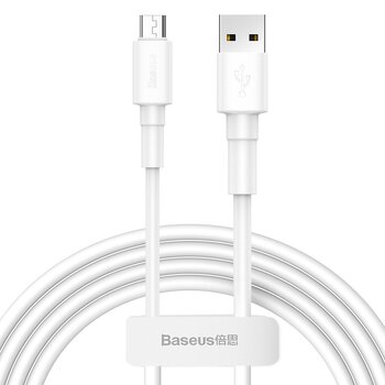 Kabel przewód USB - micro USB 100cm Baseus CAMSW-02 Quick Charge 2.4A z obsługą szybkiego ładowania