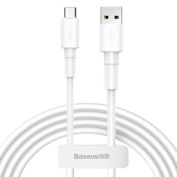 Kabel przewód USB - USB-C / Typ-C 100cm Baseus CATSW-02 Quick Charge 3A z obsługą szybkiego ładowania