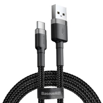 Kabel przewód USB - USB-C / Typ-C 50cm Baseus Cafule CATKLF-AG1 Quick Charge 3A z obsługą szybkiego ładowania