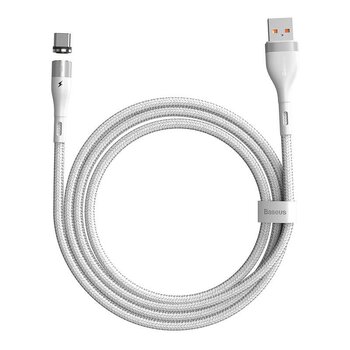 Kabel przewód USB - USB-C / Typ-C magnetyczny 100cm Baseus Zinc CATXC-M02 Quick Charge do 3A