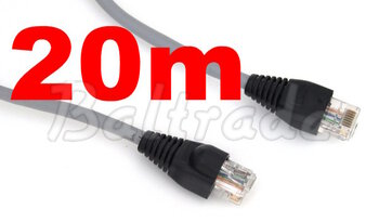 Kabel sieciowy UTP 5E skrętka drut 20m