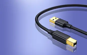 Kabel USB-A USB-B UGREEN do drukarki US135 10352 5m