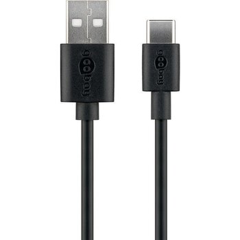 kabel USB - USB-C / Type-C Goobay 38675 do szybkiego ładowania i przesyłania danych 10cm