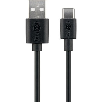 kabel USB - USB-C / Type-C Goobay 59118 do szybkiego ładowania i przesyłania danych 50cm