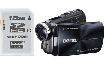 Kamera Full HD Benq M23 + SDHC Goodram 16GB class 10