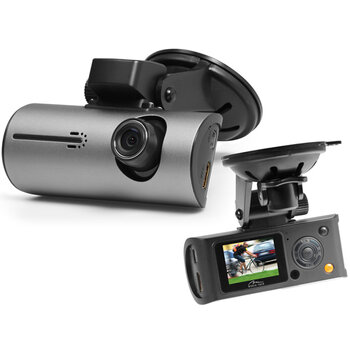 Kamera samochodowa DVR Media-Tech Drive Eye MT4043 z GPS