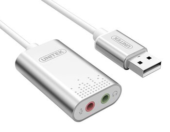 Karta dźwiękowa stereo Unitek Y-247A USB C-Media