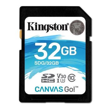 Karta pamięci Kingston Canvas GO! SDHC 32GB class 10 UHS-I U3 V30 - 45/90MB/s