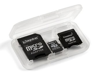 Karta pamięci Kingston micro SD 1GB + 2 adaptery