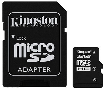 karta pamięci Kingston microSDHC 32GB + adapter SD