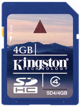 Karta pamięci Kingston SDHC 4GB Class 4