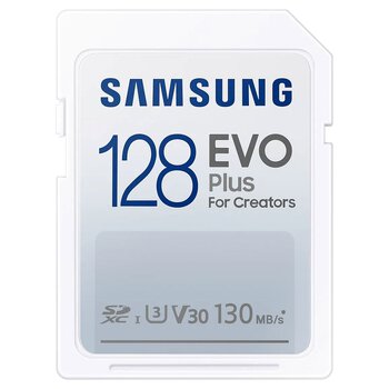 Karta pamięci Samsung EVO Plus SDXC 128GB class 10 UHS-I U3 V30 - 130MB/s