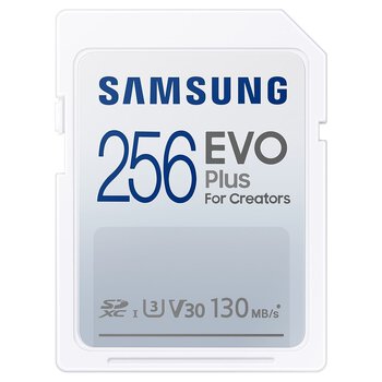 Karta pamięci Samsung EVO Plus SDXC 256GB class 10 UHS-I U3 V30 - 130MB/s