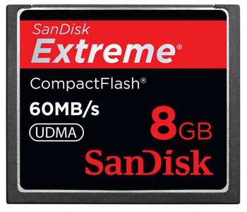 Karta pamięci SanDisk Compact Flash Extreme 8GB (CF) 60MB/s 400x
